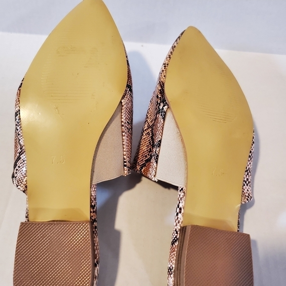 Arider Girl shoes snake skin print size 7.5 NWOT. H - Picture 4 of 7